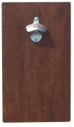FLUX-HOLZ-Wandflaschenöffner Vinyl & Magnet-Falle