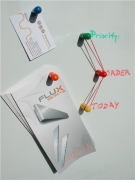 FLUX-Dots, bunte Universal-Magnete