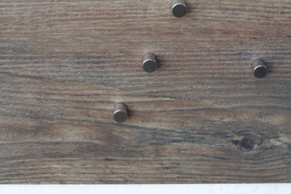 FLUX-Pinnwand in Holz-Optik Design-Vinyl (100 x 22,5 cm) Whiskey