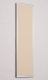 FLUX-Pitchboard, Edelstahl-Schlüsselbrett (in 42 x 12 cm) beige