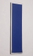 FLUX-Pitchboard, Edelstahl-Schlüsselbrett (in 42 x 12 cm) blau