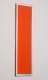 FLUX-Pitchboard, Edelstahl-Schlüsselbrett (in 42 x 12 cm) orange