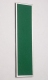FLUX-Pitchboard, Edelstahl-Schlüsselbrett (in 42 x 12 cm) dunkelgrün