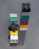 FLUX-Magnet-Set: -BAUSTEINE- 14er Neodym-Magnet-Set, bunt