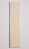 FLUX-Pitchboard, Edelstahl-Schlüsselbrett (in 42 x 12 cm) beige