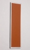 FLUX-Pitchboard, Edelstahl-Schlüsselbrett (in 42 x 12 cm) hellbraun