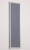 FLUX-Pitchboard, Edelstahl-Schlüsselbrett (in 42 x 12 cm) grau