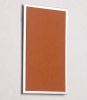 FLUX-Pitchboard, Edelstahl-Schlüsselbrett (in 25 x 15cm) hellbraun