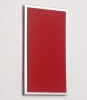 FLUX-Pitchboard, Edelstahl-Schlüsselbrett (in 25 x 15 cm) dunkelrot