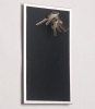 FLUX-Pitchboard, Edelstahl-Schlüsselbrett (in 25 x 15 cm) schwarz