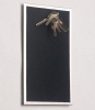 FLUX-Pitchboard, Edelstahl-Schlüsselbrett (in 25 x 15cm) schwarz