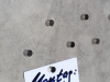 FLUX-Pinnwand in (91,5 x 46 cm) Design-Vinyl Beton