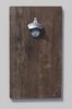 FLUX-HOLZ-Wandflaschenöffner Vinyl & Magnet-Falle Diamond