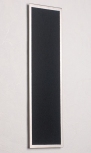 FLUX-Pitchboard, Edelstahl-Schlüsselbrett (in 42 x 12 cm) schwarz