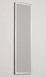 FLUX-Pitchboard, Edelstahl-Schlüsselbrett (in 42 x 12 cm) hellgrau