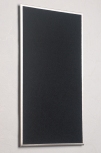FLUX-Pitchboard, Edelstahl-Schlüsselbrett (in 42 x 24 cm) hellgrau
