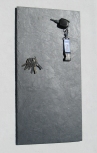 FLUX-Pitchboard, Schiefer-Schlüsselbrett (in 30 x 60cm)