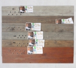 FLUX-Pinnwand in Holz-Optik Design-Vinyl (100 x 22,5 cm)
