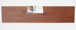 FLUX-Pinnwand in Holz-Optik Design-Vinyl (100 x 22,5 cm) Tobacco